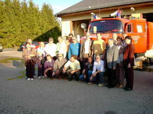 Besuch bei der Feuerwehr Rheinbllen
